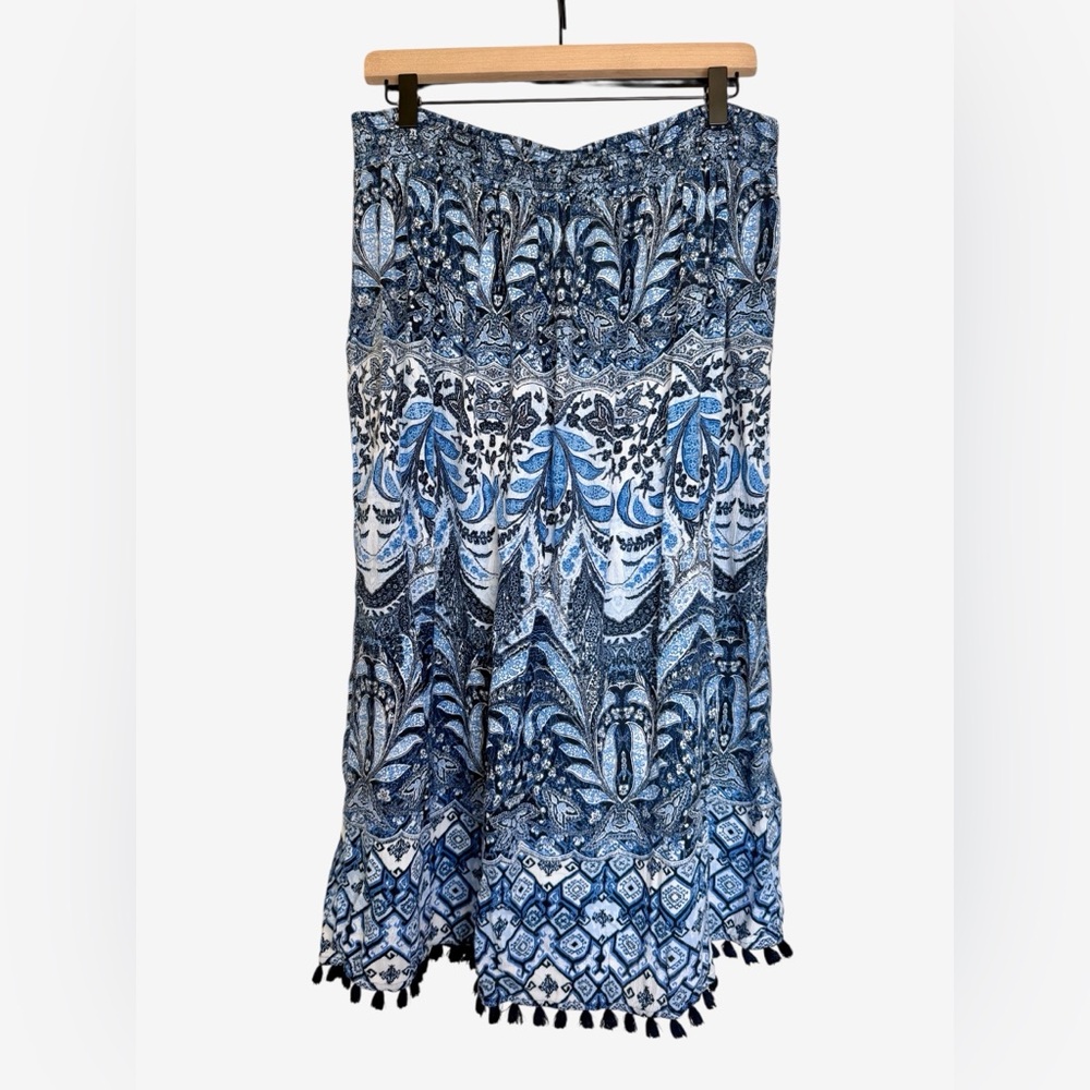 J. Jill Peasant Midi Skirt Size Medium